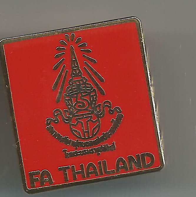 Pin Fussballverband Thailand neu rot